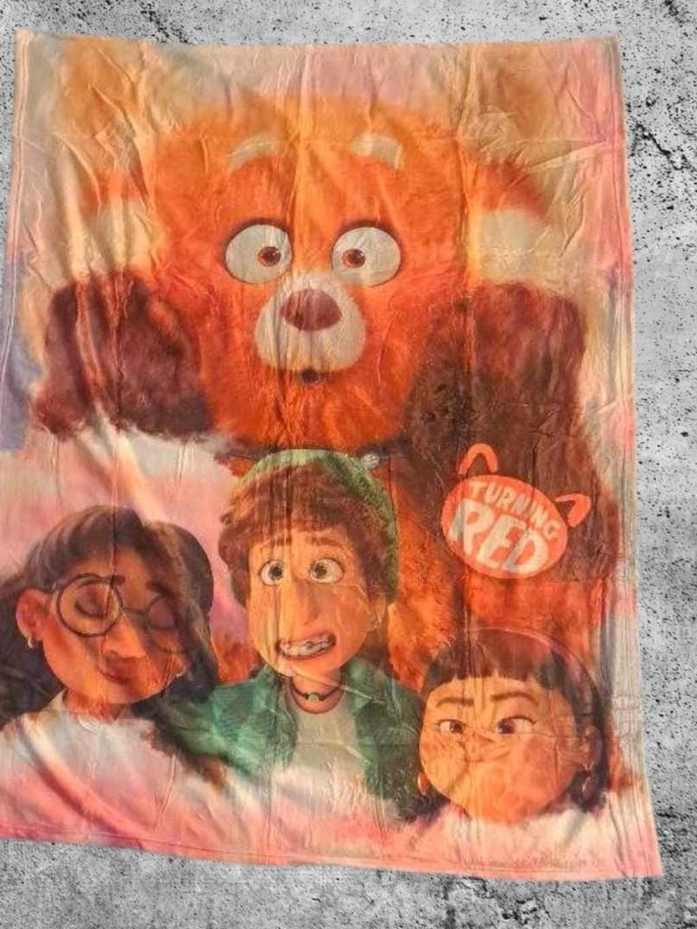 turming red 40x50 throw blanket
